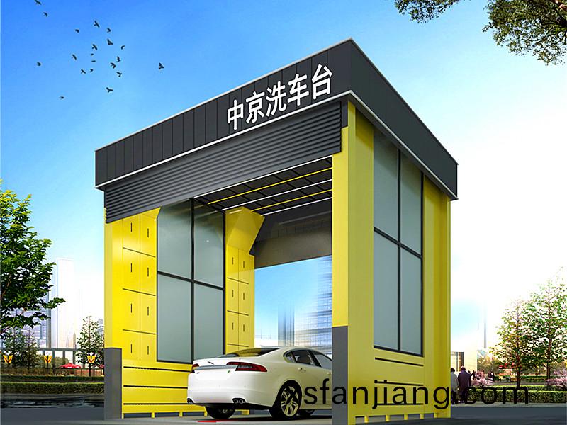 臨沂中聯水(shui)泥(ni)6x4.5x5-200T龍(long)門(men)式(shi)洗(xi)車(che)機