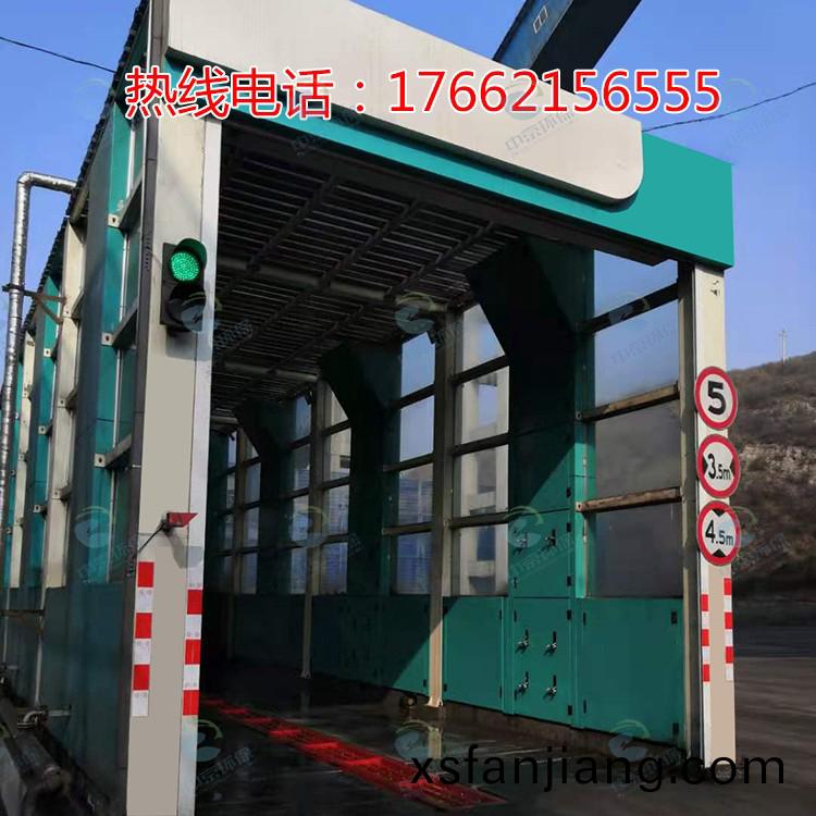 龍門式(shi)風榦型工程(cheng)洗(xi)車(che)機(ji)